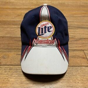 Rusty Wallace #2 NASCAR Miller Lite Racing Adjustable Hat 100 Cotton